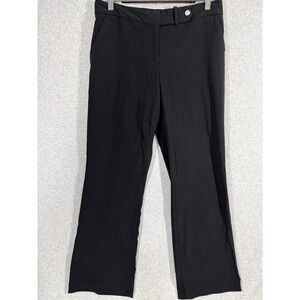 Calvin Klein Black Bootcut Career Dress Pants Women's Size 6